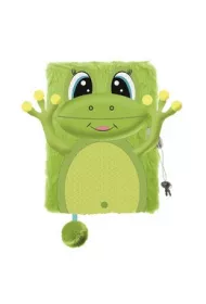 Pami�tnik A5 w�ochacz z k��dk� 3D My Little Friend Happy Frog 96 kartek