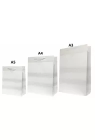 Rozette Torebka Lux brokat Max bia�a 31 x 44 cm