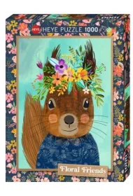 Puzzle 1000 el. Floral Friends. Wiewi�rka, Mia Charro Heye