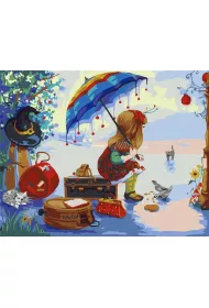 Ideyka Malowanie po numerach - Polyket wyrusza 40x50cm