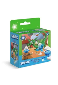 Puzzle 20 Smerfy Zabawa w chowanego ze smokiem Dodo