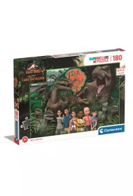 Puzzle 180 el. Supercolor. Jurassic world Clementoni