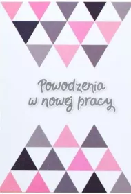 Trend Kartka Powodzenia w nowej pracy V04