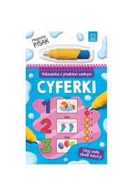 Cyferki. Malowanka z pisakiem wodnym