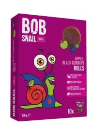 Bob Snail Przek�ski roll jab�ko - czarna porzeczka bezglutenowe 100 g