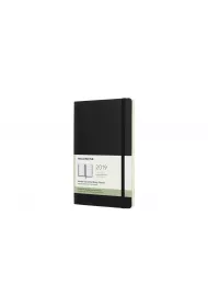 Kalendarz 2019 Tygodniowy Czarny Poziomy(Moleskine Horizontal Black Large Week)