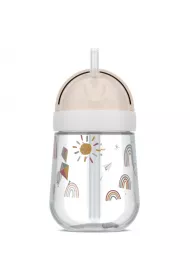 Mepal Kubek dziecicy ze somk Mio Sunshine & Rainbow 108014065245 300 ml