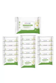 Cleanic Nawilany papier toaletowy zgrzewka 16 x 40 szt.