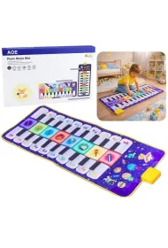 Muzyczna mata edukacyjna Kosmos 120x40cm LeanToys