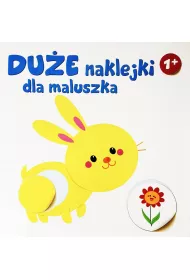 Du�e naklejki dla maluszka 1 + kr�lik