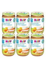 Hipp Mode jarzynki z ryem i indykiem po 9. miesicu 220 g Bio Zestaw 6 x 220 g Bio
