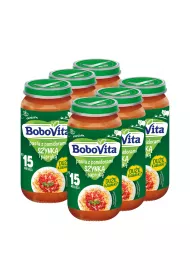 BoboVita Gulaszdrobiowy zpieczarkamiiziemniaczkami po 15. miesicu zestaw 6 x 250 g