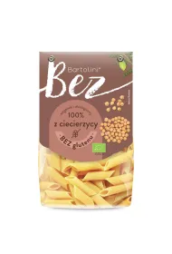 Bartolini Makarony proteinowy (z ciecierzycy) penne bezglutenowy 250 g Bio