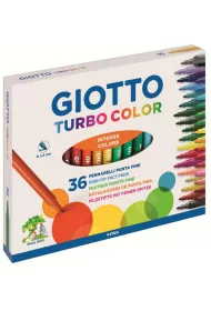Giotto Flamastry Turbo Color 418000 36 szt.