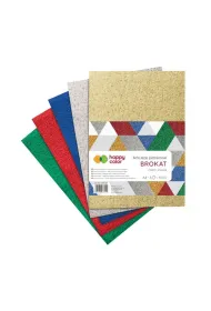 Happy Color Arkusze piankowe MIX BROKAT A4 5 szt.