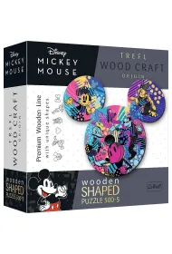 Puzzle drewniane 500 + 5 el. Myszka Mickey Trefl