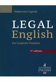 Legal english for corporate purposes