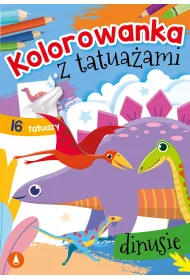 Kolorowanka z tatua�ami. Dinusie