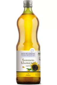 Bio Planete Olej sonecznikowy toczony na zimno 1 l Bio