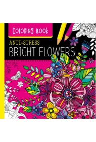 Kolorowanka antystresowa 250x250 36 stron TW Bright Flowers