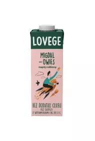 Napj Lovege Migdaowo-Owsiany bez cukru 1 l