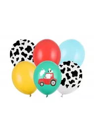 PartyDeco Balony Farma 30 cm