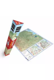 Polska. Mapa Fizyczna Plakat