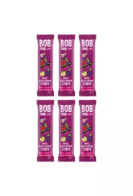 Bob Snail Przekska jabkowo-porzeczkowa bez dodatku cukru Zestaw 6 x 14 g
