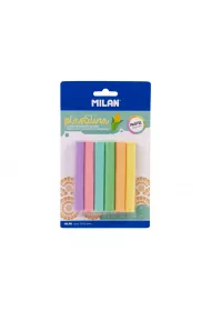 Milan Plastelina Pastel 6x11g