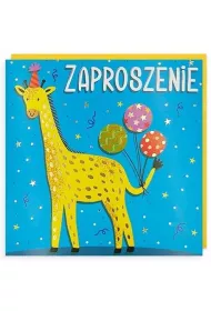 Kukartka Zaproszenie Urodziny 5 szt.