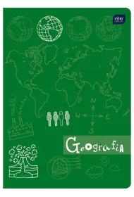 Interdruk Zeszyty A5 Hybrid Geografia kratka 60 kartek 10 szt.