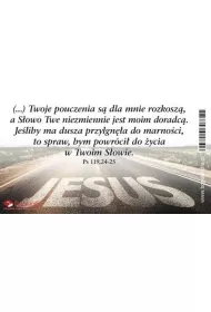 Magnes na lod�wk�. Twoje pouczenia s� dla mnie rozkosz�, a S�owo Twe niezmiennie jest moim doradc�. Je�liby moja dusza przylgn곱 do marno�ci, to spraw, abym wr�ci� do �ycia, w Twoim S�owie. Magnes 19