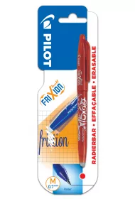 Pilot Pi�ro kulkowe Frixion czerwony + wk�ady 0,7 mm