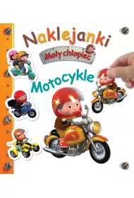 Ma�y ch�opiec. Naklejanki. Motocykle