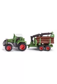 Siku 16 - Traktor z len przyczep S1645