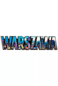 Pan Dragon Magnes I love Poland Warszawa ILP-MAG-C-WAR-12