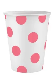 Godan Kubeczki papierowe groszki 250ml 6 szt.