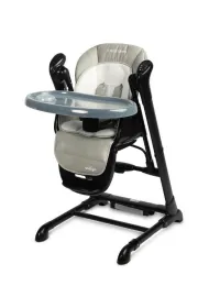 Caretero Krzese�ko + hu�tawka Indigo czarno szare