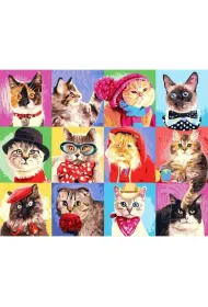 Twoje Hobby Malowanie po numerach - R�ne koty 40x50cm