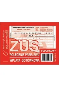 Michalczyk i Prokop Druki zus polecenie przelewu typ 450-5