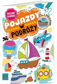 Kolorowanka a4 ruszamy w drog� - pojazdy w podr�y