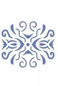 Galeria Hobby Szablon zmywalny ornament 12x15cm, 0.5mm
