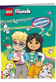 LEGO(R) Friends. Kolorowanka z naklejkami