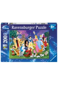 Puzzle 200 el. XXL Disney. Ulubione postacie z bajek Ravensburger