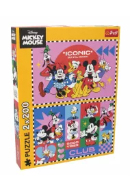 Puzzle 2x200 el. Czas z przyjaci�mi Trefl