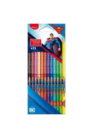 Maped Kredki o��wkowe Superman 12 kolor�w