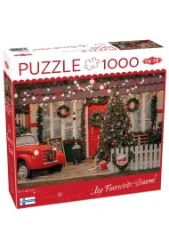 Puzzle 1000 el. Christmas Porch Tactic