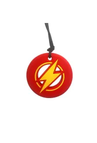 Jellystone Designs Gryzak terapeutyczny, b�yskawica, czerwony