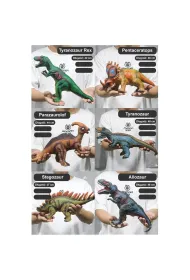 Dinozaur gumowy z g�osem MIX