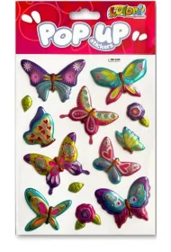 Penmate Naklejki metaliczne Rainbow Butterflies